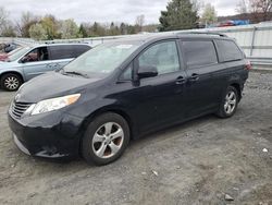 Salvage cars for sale from Copart Grantville, PA: 2015 Toyota Sienna LE