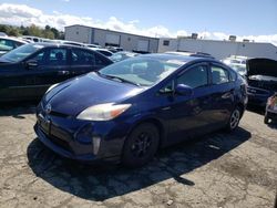 Salvage cars for sale from Copart Vallejo, CA: 2012 Toyota Prius