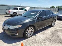 Salvage cars for sale at Houston, TX auction: 2011 Lincoln MKS