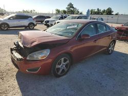 Salvage cars for sale from Copart Houston, TX: 2012 Volvo S60 T5