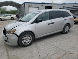 Salvage cars for sale at Lebanon, TN auction: 2012 Honda Odyssey LX