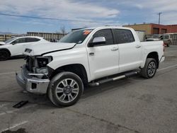 Salvage cars for sale from Copart Anthony, TX: 2020 Toyota Tundra Crewmax 1794