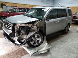 Salvage cars for sale from Copart Kincheloe, MI: 2015 Honda Pilot Exln