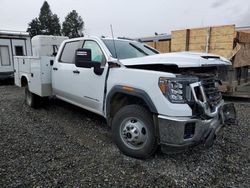 Salvage trucks for sale at Graham, WA auction: 2023 GMC Sierra K3500