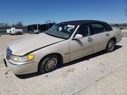 Lincoln Town car Vehiculos salvage en venta: 2001 Lincoln Town Car Cartier