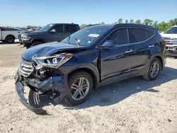 Salvage cars for sale at Houston, TX auction: 2017 Hyundai Santa FE Sport