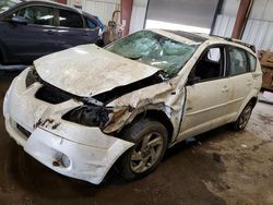 Salvage cars for sale from Copart Lansing, MI: 2004 Pontiac Vibe