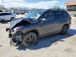 Salvage cars for sale from Copart Fort Wayne, IN: 2021 Subaru Forester Sport