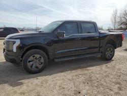 Salvage cars for sale at London, ON auction: 2023 Ford F150 Lightning PRO