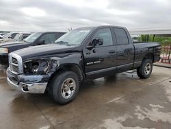 Salvage cars for sale at Grand Prairie, TX auction: 2007 Dodge RAM 1500 ST