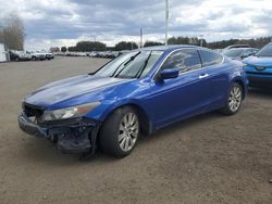 Salvage cars for sale at East Granby, CT auction: 2008 Honda Accord EXL