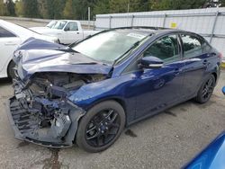 Vehiculos salvage en venta de Copart Arlington, WA: 2016 Ford Focus SE