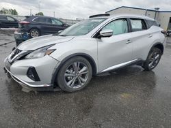 Salvage cars for sale from Copart Dunn, NC: 2021 Nissan Murano Platinum