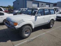 Salvage cars for sale from Copart Vallejo, CA: 1992 Toyota Land Cruiser FJ80