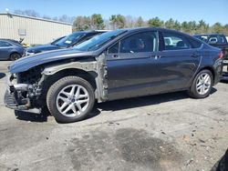 Salvage cars for sale at Exeter, RI auction: 2016 Ford Fusion SE