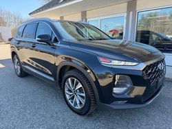 Salvage cars for sale at North Billerica, MA auction: 2019 Hyundai Santa FE Limited