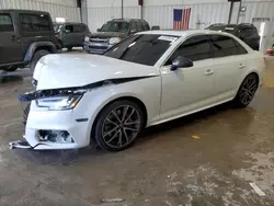 Salvage cars for sale from Copart Franklin, WI: 2018 Audi S4 Premium Plus