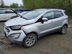 Salvage cars for sale from Copart Arlington, WA: 2018 Ford Ecosport SE