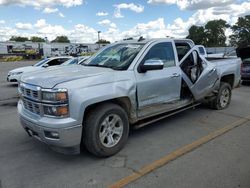 Salvage trucks for sale at Sacramento, CA auction: 2015 Chevrolet Silverado K1500 LTZ