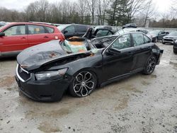 Salvage cars for sale at North Billerica, MA auction: 2015 Ford Taurus SHO