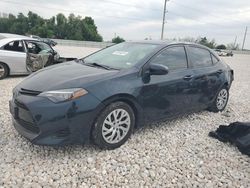 Salvage cars for sale at Temple, TX auction: 2018 Toyota Corolla L