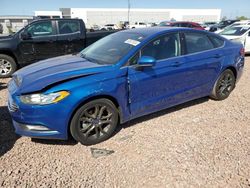 Salvage cars for sale at Phoenix, AZ auction: 2018 Ford Fusion SE