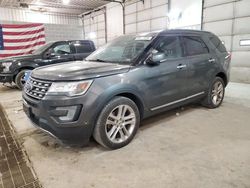 Vehiculos salvage en venta de Copart Columbia, MO: 2017 Ford Explorer Limited