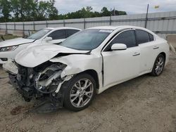 Salvage cars for sale at Spartanburg, SC auction: 2012 Nissan Maxima S