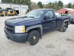 Salvage cars for sale at Mendon, MA auction: 2011 Chevrolet Silverado C1500