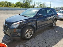 Vehiculos salvage en venta de Copart Cahokia Heights, IL: 2016 Chevrolet Equinox LS