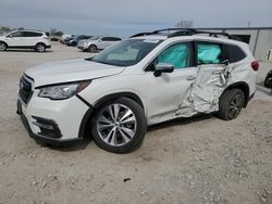 Subaru Ascent Touring salvage cars for sale: 2020 Subaru Ascent Touring