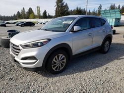 Salvage cars for sale at Graham, WA auction: 2017 Hyundai Tucson SE