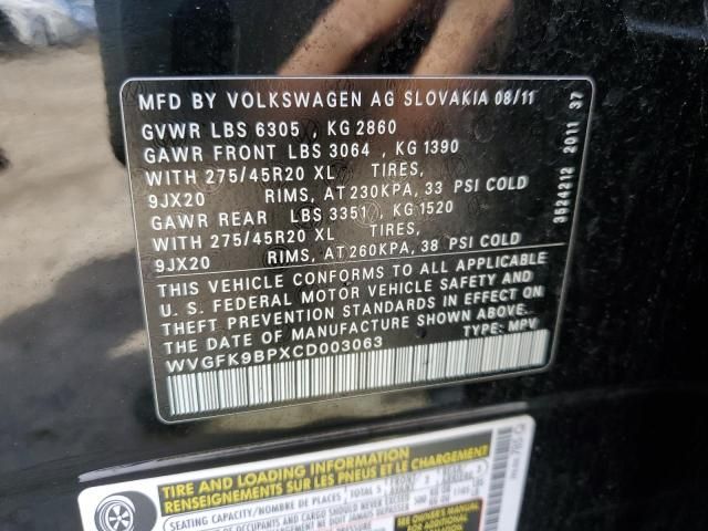 2012 Volkswagen Touareg V6 TDI