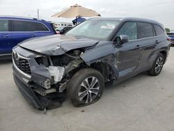 Salvage cars for sale at Grand Prairie, TX auction: 2020 Toyota Highlander XLE