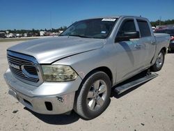 Salvage cars for sale from Copart Houston, TX: 2015 Dodge RAM 1500 SLT
