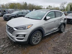 Salvage cars for sale from Copart Chalfont, PA: 2020 Hyundai Tucson Limited