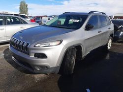 Salvage cars for sale at North Las Vegas, NV auction: 2016 Jeep Cherokee Sport
