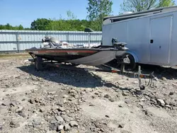 Salvage boats for sale at Conway, AR auction: 2017 Tracker Boat