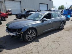 Salvage cars for sale from Copart Woodburn, OR: 2020 Audi A6 Prestige