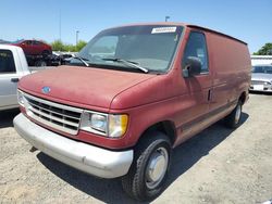 Salvage cars for sale at Sacramento, CA auction: 1993 Ford Econoline E250 Van