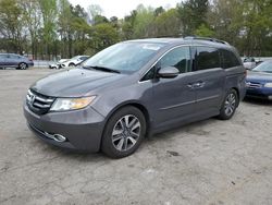 Salvage cars for sale at Austell, GA auction: 2014 Honda Odyssey Touring