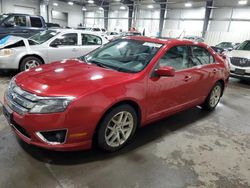 Salvage cars for sale at Ham Lake, MN auction: 2011 Ford Fusion SEL