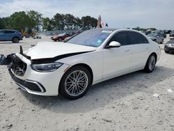 Salvage cars for sale at Loganville, GA auction: 2021 Mercedes-Benz S 580 4matic