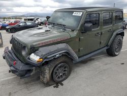 Jeep Wrangler salvage cars for sale: 2022 Jeep Wrangler Unlimited Rubicon