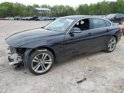 Salvage cars for sale from Copart Charles City, VA: 2018 BMW 430XI Gran Coupe