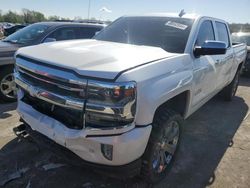Salvage cars for sale at Cahokia Heights, IL auction: 2017 Chevrolet Silverado K1500 High Country