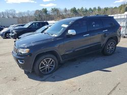 Salvage cars for sale at Exeter, RI auction: 2018 Jeep Grand Cherokee Limited