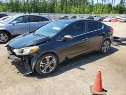 KIA Forte ex salvage cars for sale: 2015 KIA Forte EX