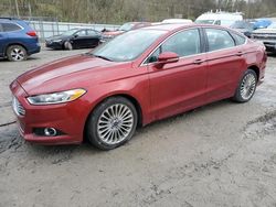 Salvage cars for sale at Hurricane, WV auction: 2014 Ford Fusion Titanium