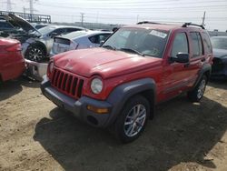 Salvage cars for sale from Copart Elgin, IL: 2002 Jeep Liberty Sport